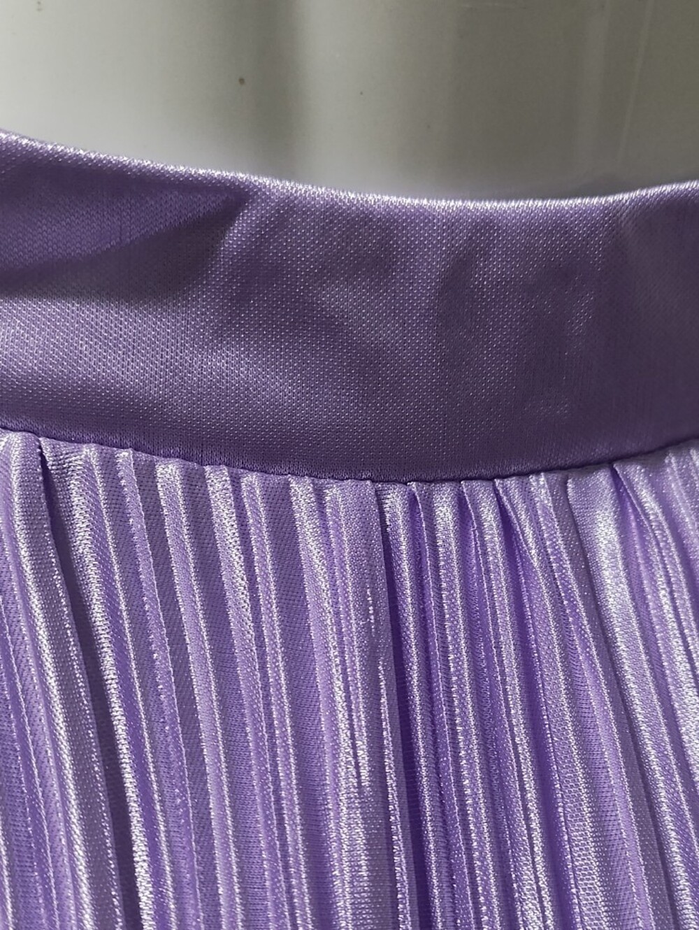 SHEIN Lavender Pleated Halter Mini Dress - Picture 4 of 11